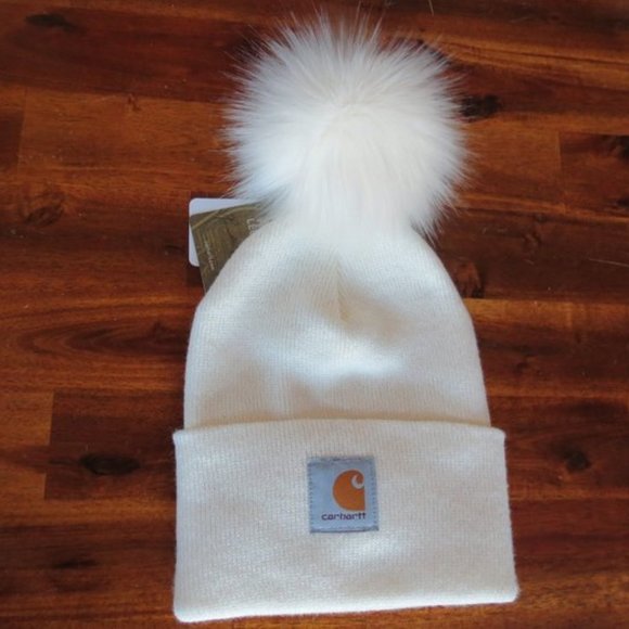 Carhartt Accessories - Carhartt Beanie Handmade in USA Pom Cap